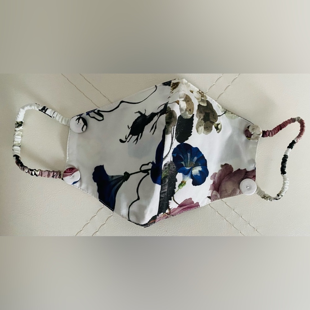 ERDEM PRINTED CLOTH FACE MASKS SET OF 4 - Picture 5 of 6